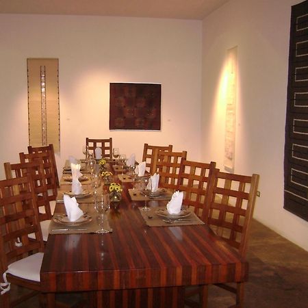 卡萨雷纳精品酒店 普埃布拉 外观 照片 The dining room at the house