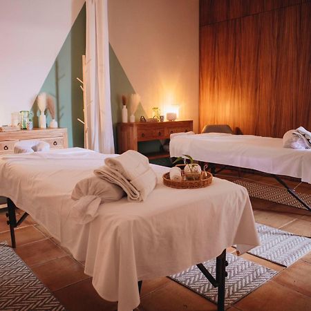 卡萨雷纳精品酒店 普埃布拉 外观 照片 Massage beds