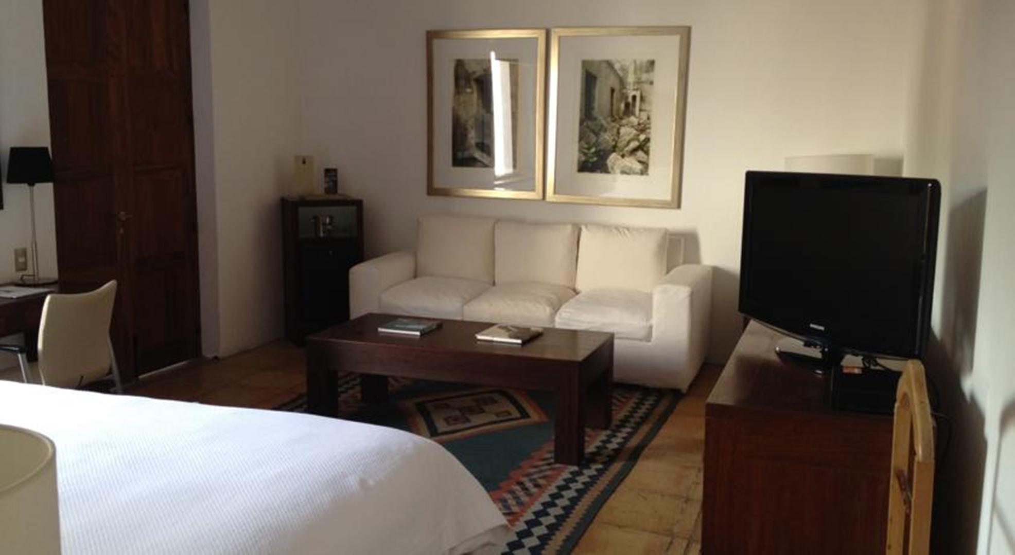 卡萨雷纳精品酒店 普埃布拉 外观 照片 A room at the hotel