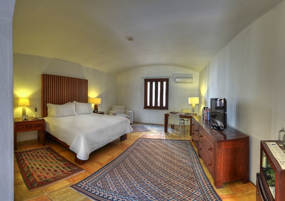 卡萨雷纳精品酒店 普埃布拉 外观 照片 A room at the hotel