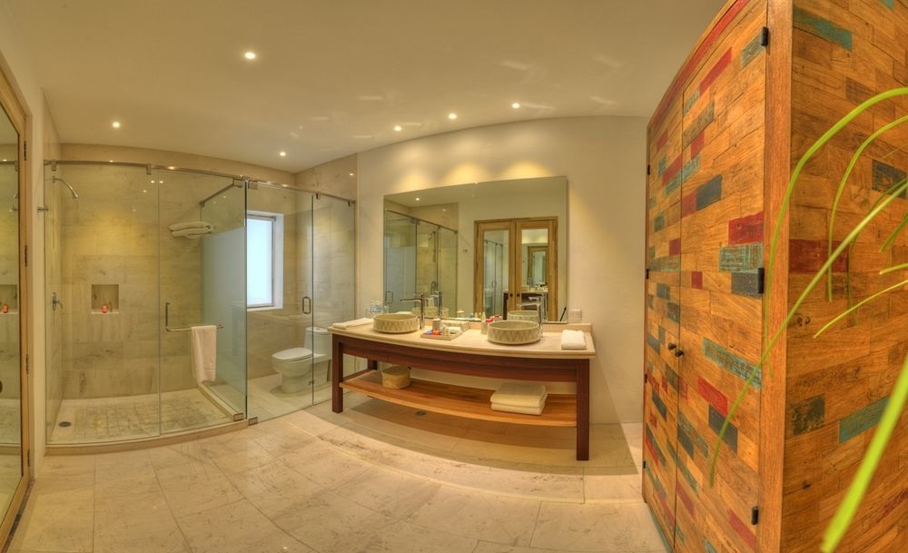 卡萨雷纳精品酒店 普埃布拉 外观 照片 Bathroom