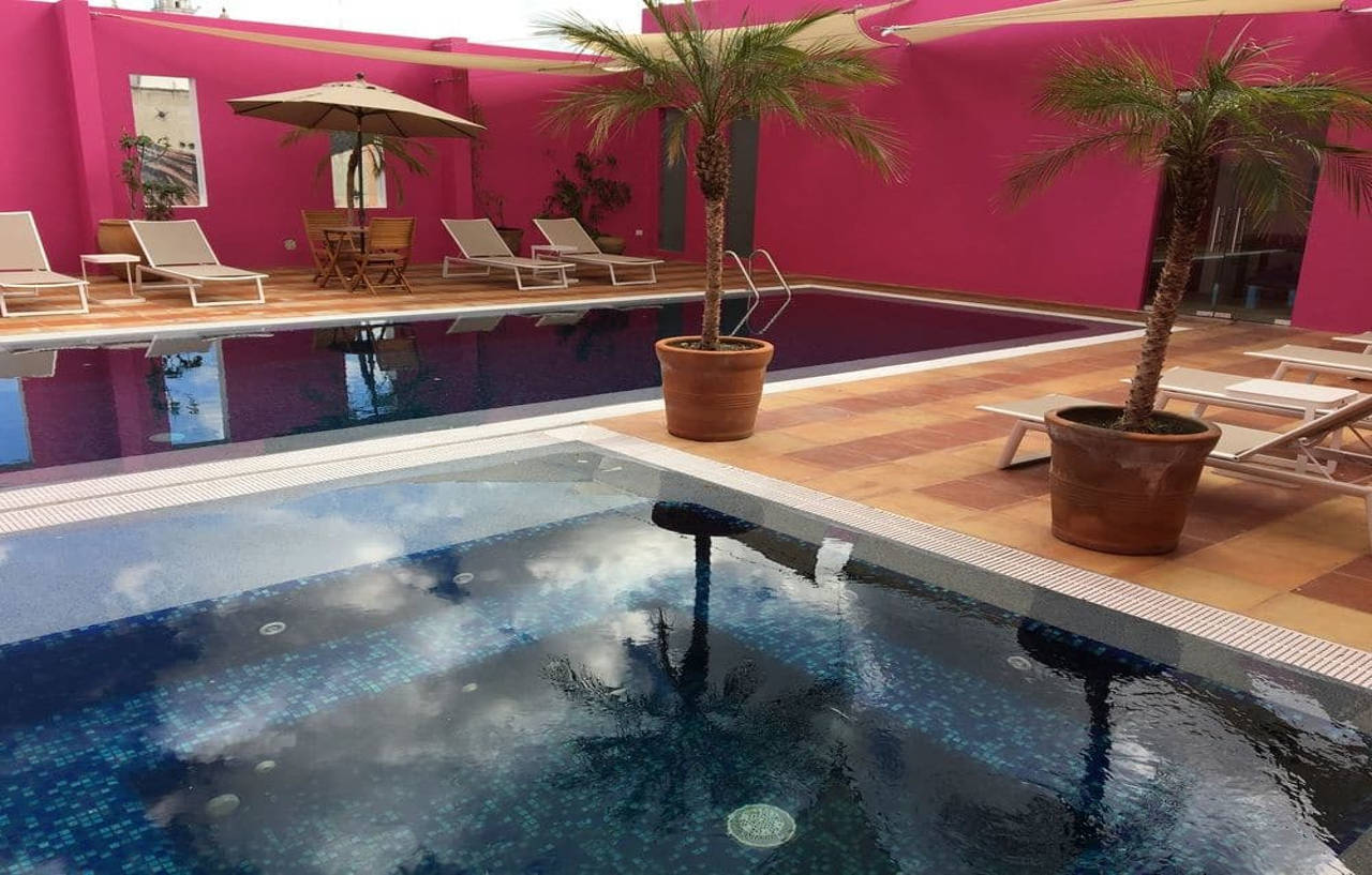 卡萨雷纳精品酒店 普埃布拉 外观 照片 The spa at the Hotel